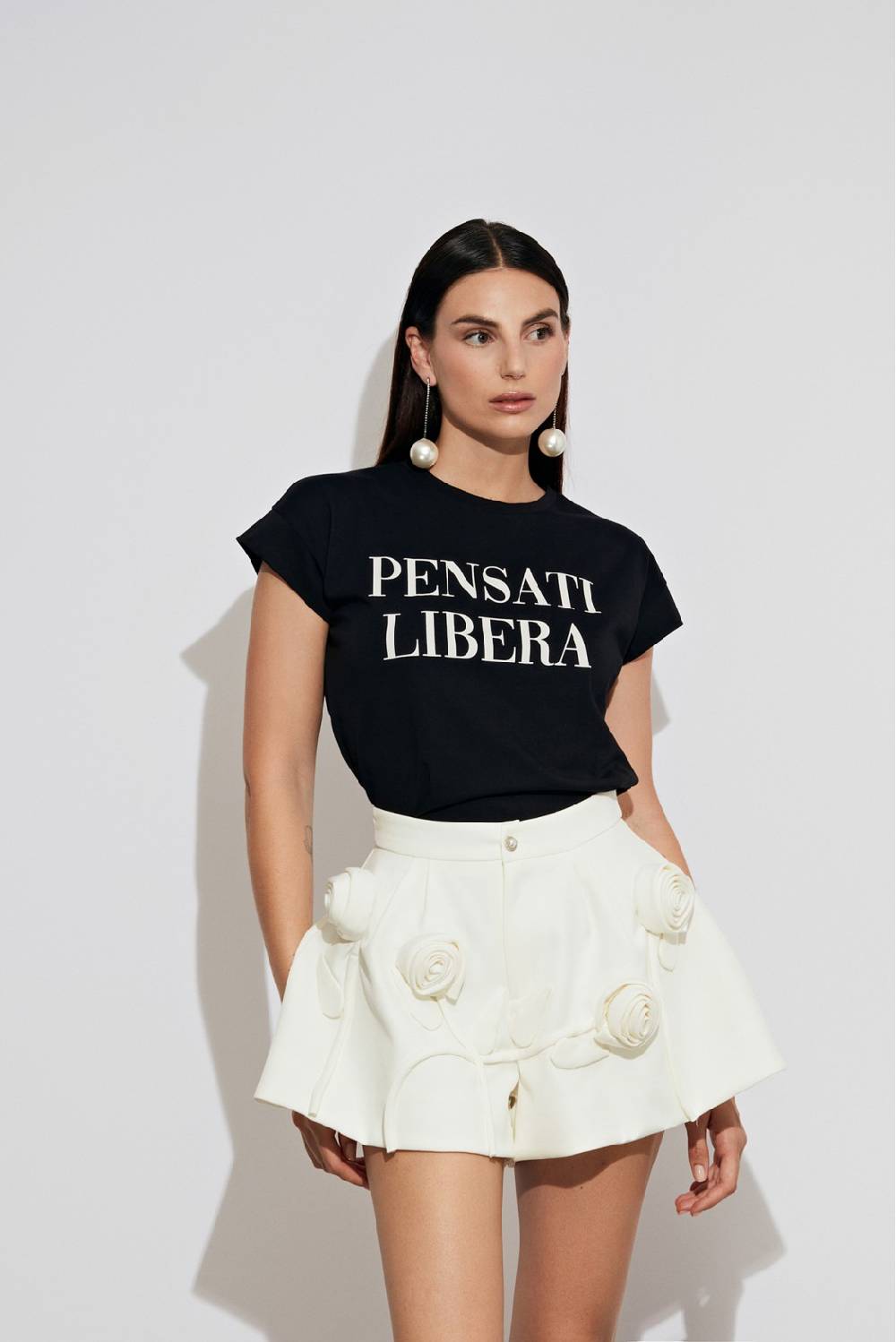 Odì Odì PENSATI 000S4D6 T-SHIRT NERO