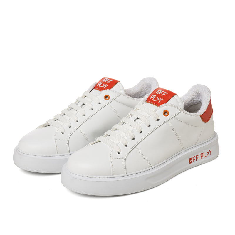 Off Play FIRENZE WHITE BRICK-RED