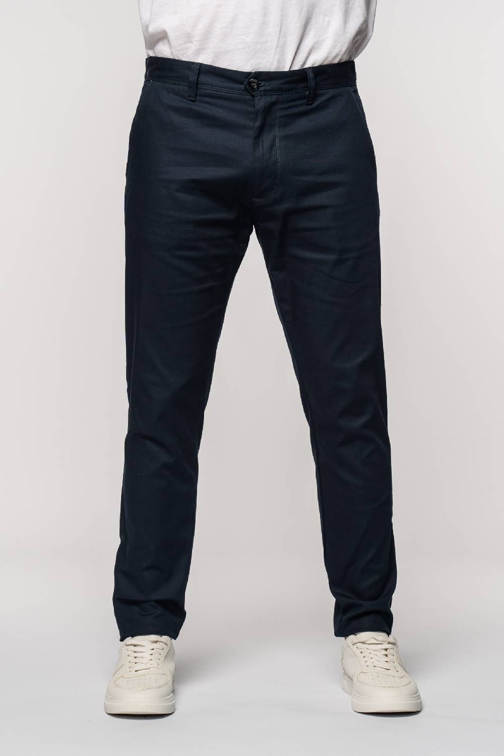 Officina 36 Pantaloni in gabardina blu