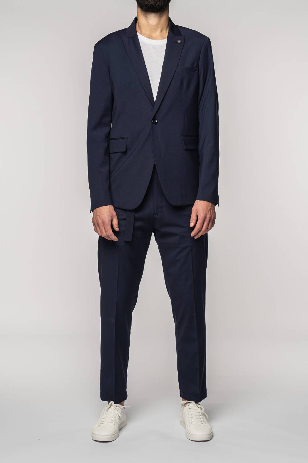 Officina 36 Pantaloni In Tessuto Tecnico Blu