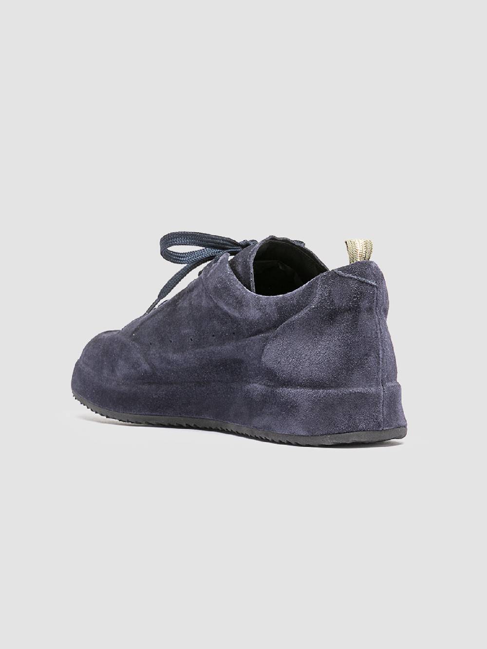 Officine Creative ACE 016 Sneaker In Pelle Scamosciata Blu