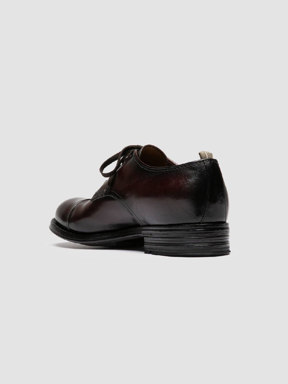Officine Creative ADMIRAL 002 Derby In Pelle Bordeaux