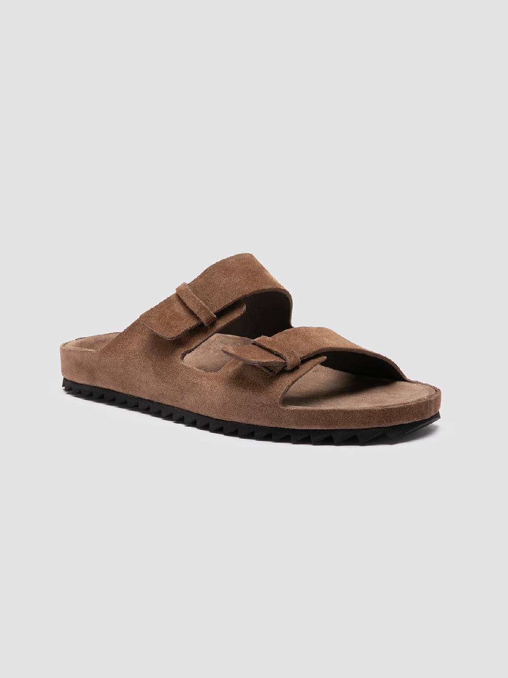 Officine Creative AGORA’ 002 Sandali In Pelle Scamosciata Marrone