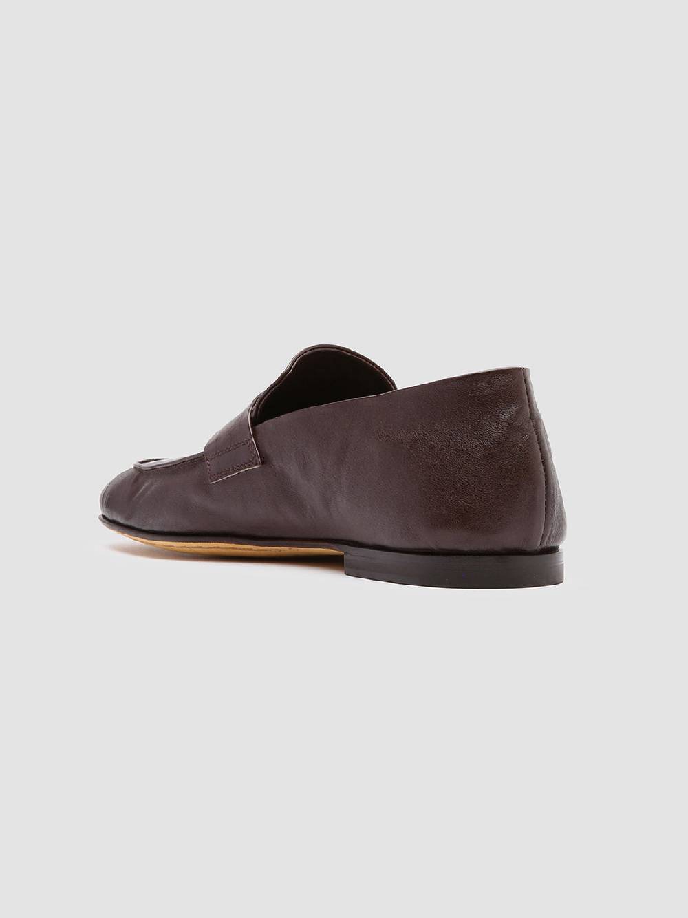 Officine Creative AIRTO 001 Mocassini Penny Loafer In Pelle Marrone