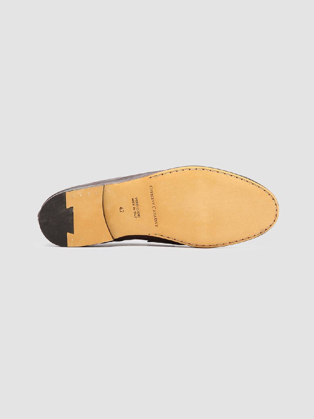 Officine Creative AIRTO 001 Mocassini Penny Loafer In Pelle Marrone