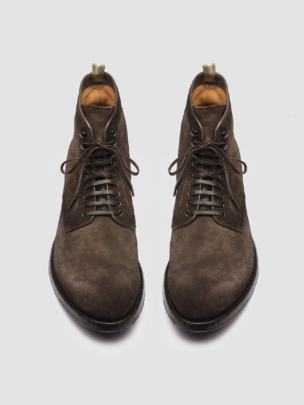 Officine Creative ANATOMIA 013 Stivaletti In Pelle Scamosciata Marrone