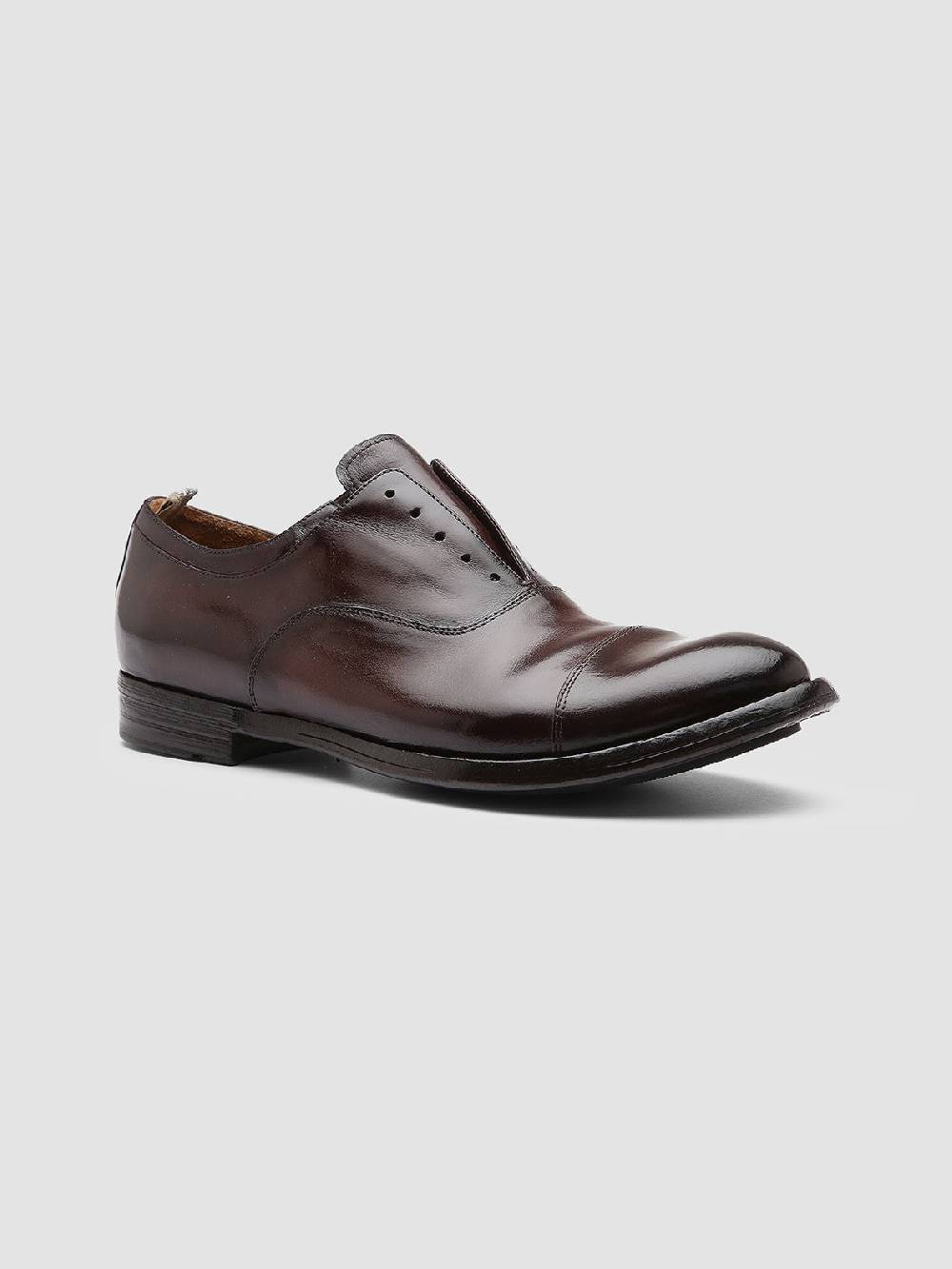 Officine Creative ANATOMIA 015 Oxford In Pelle Marrone