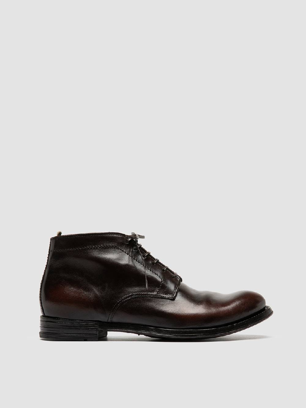 Officine Creative ANATOMIA 88 Stivali Chukka in Pelle Marrone