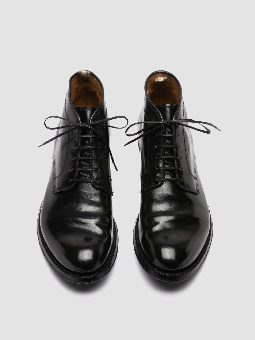 Officine Creative ANATOMIA 88 Stivali Chukka In Pelle Nera