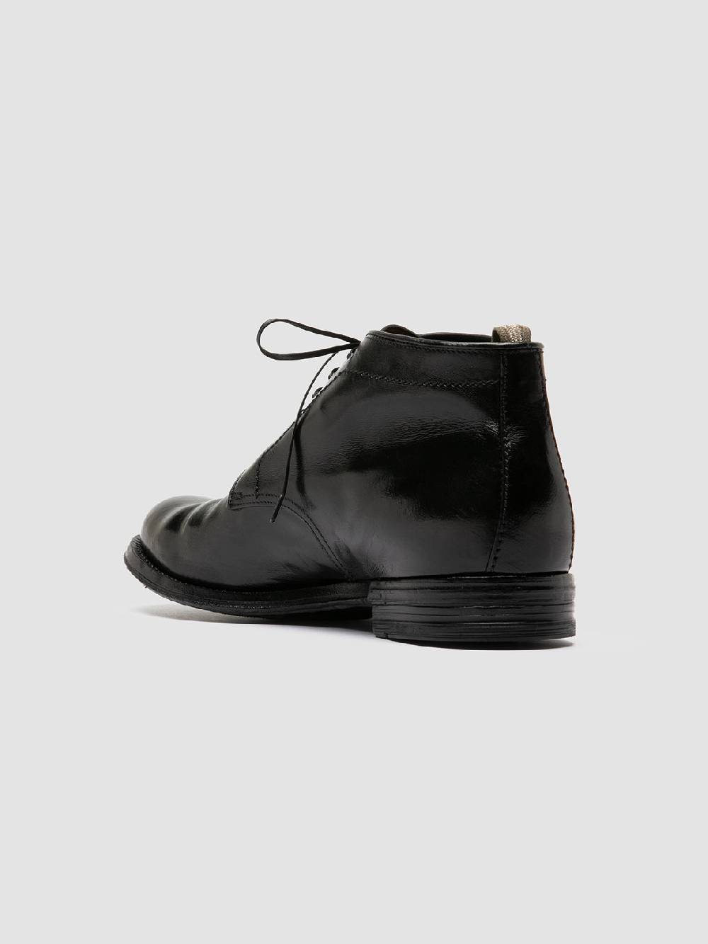 Officine Creative ANATOMIA 88 Stivali Chukka In Pelle Nera