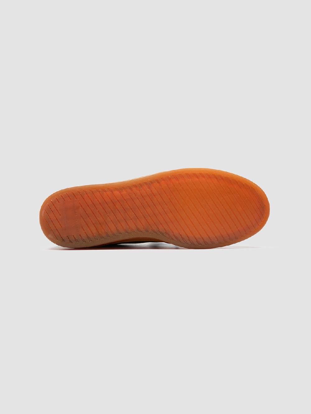 Officine Creative ASSET 001 Sneaker Basse In Pelle Marrone