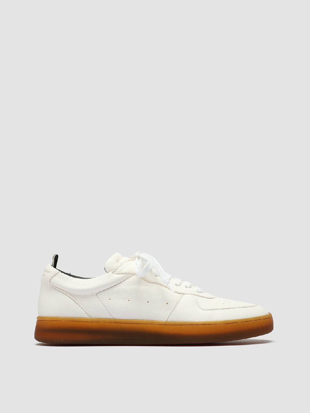 Officine Creative ASSET 001 Sneakers in Pelle Bianca