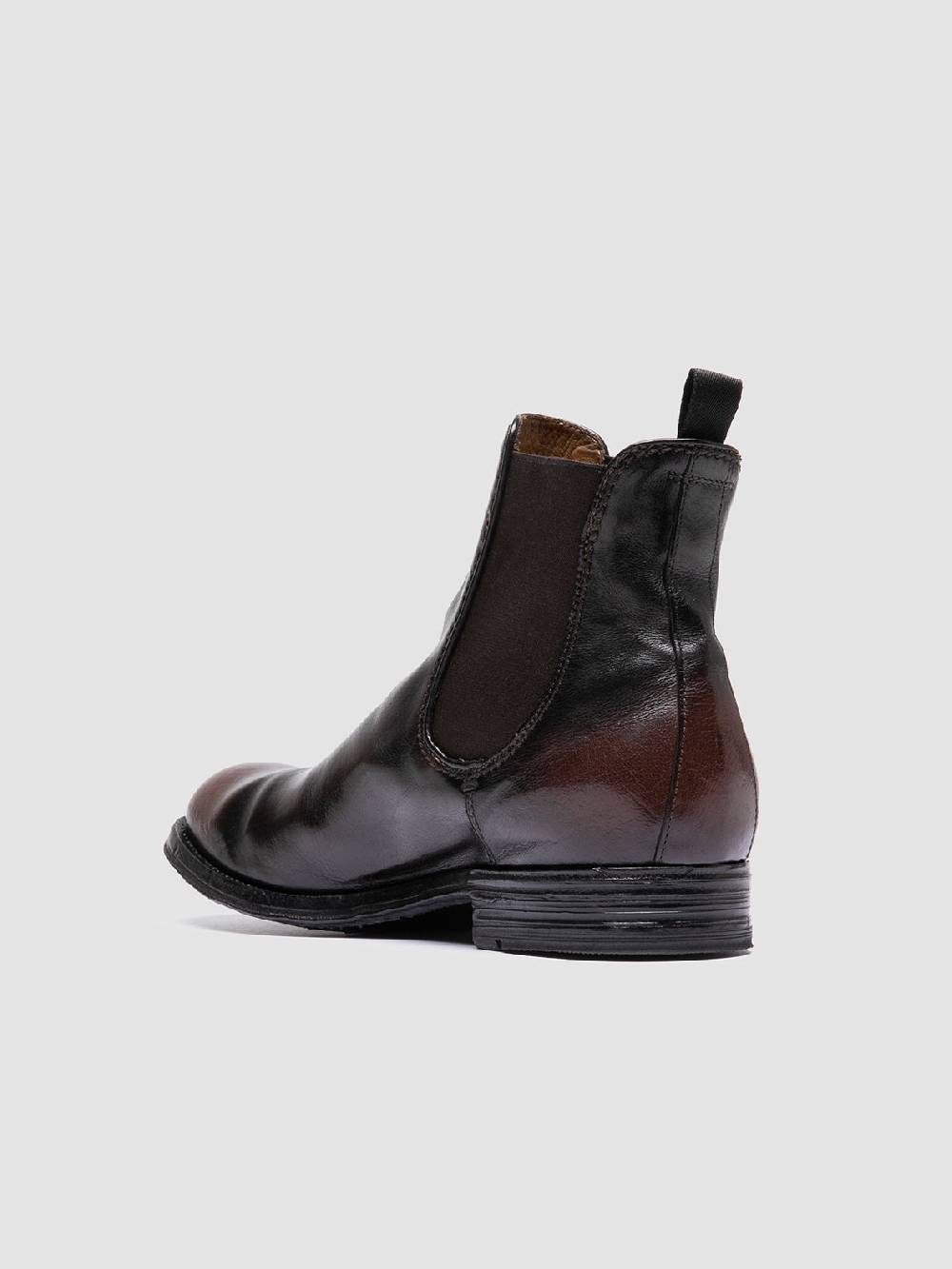 Officine Creative BALANCE 008 Brown Leather Chelsea Boots