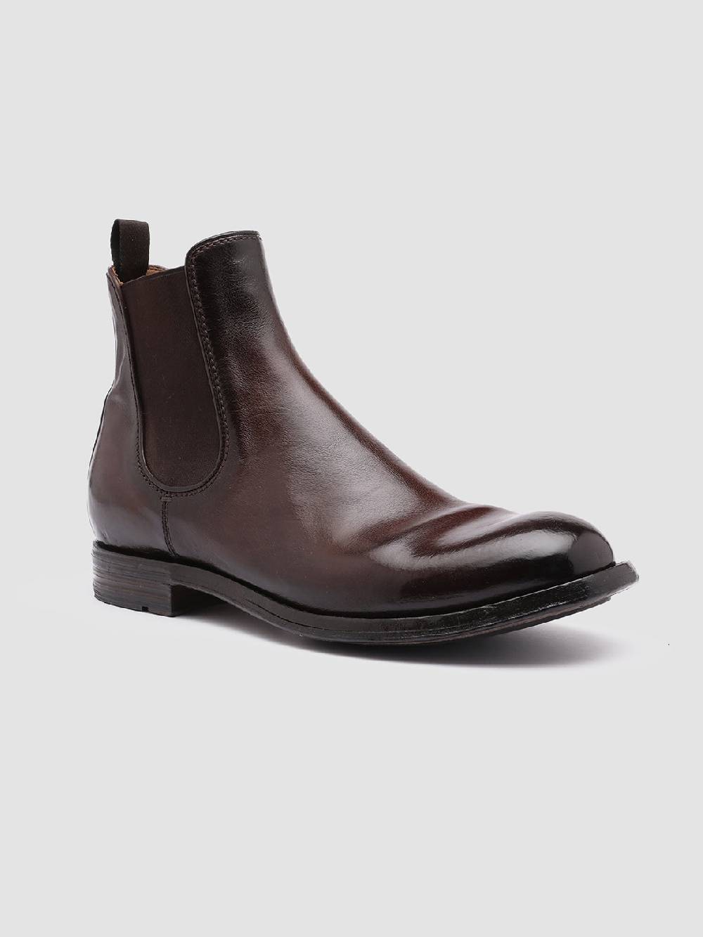 Officine Creative BALANCE 008 Stivaletti Chelsea In Pelle Marrone