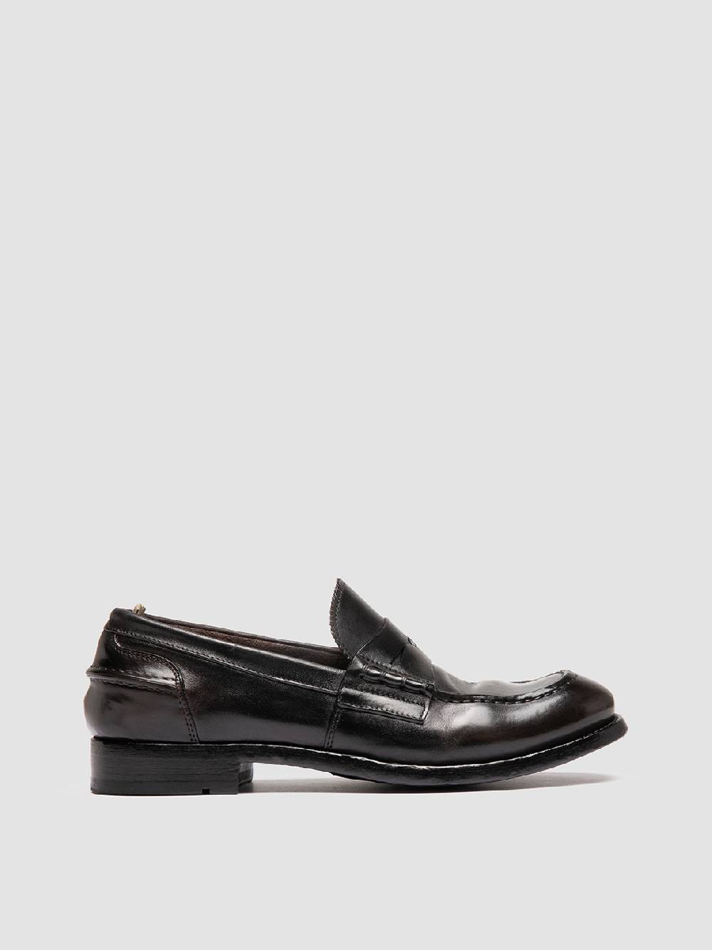 Officine Creative BALANCE 017 Brown Penny Leather Loafers