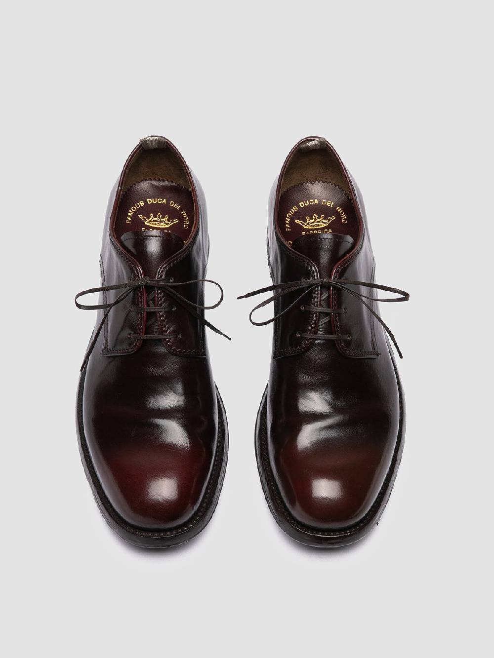 Officine Creative BALANCE 019 Derby In Pelle Bordeaux