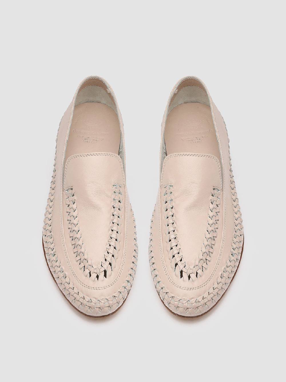 Officine Creative BESSIE 002 Mocassini In Pelle Rosa