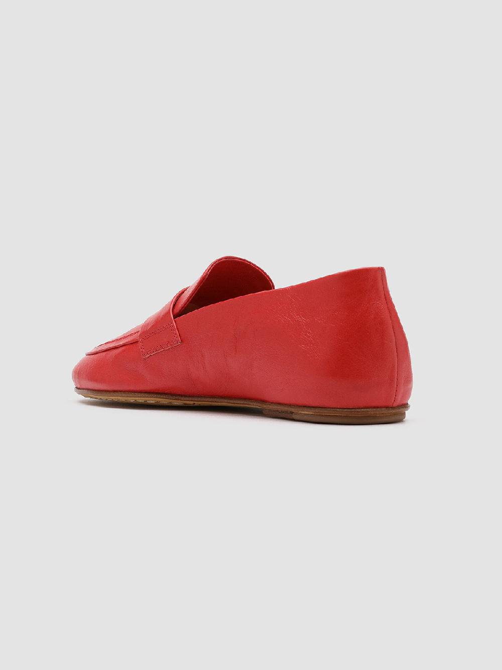 Officine Creative BESSIE 004 Mocassini In Pelle Rossa
