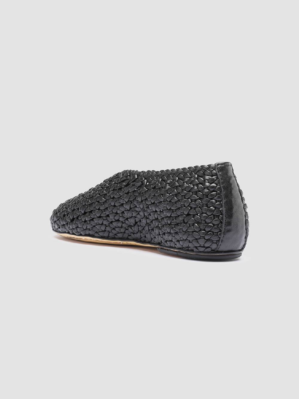 Officine Creative BESSIE 011 Mocassini In Pelle Nera