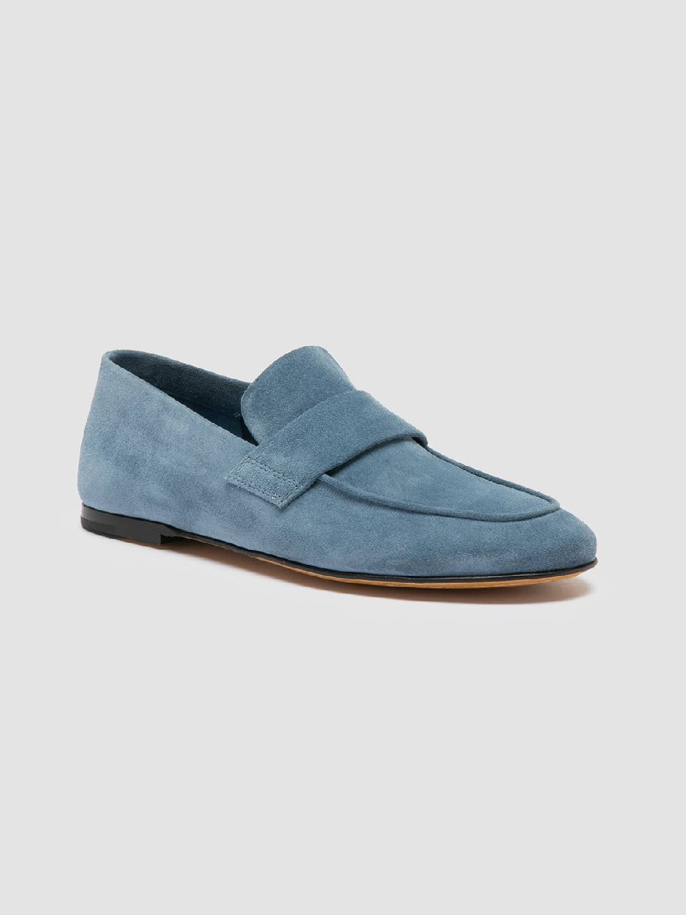 Officine Creative BLAIR 001 Mocassini In Pelle Scamosciata Blu