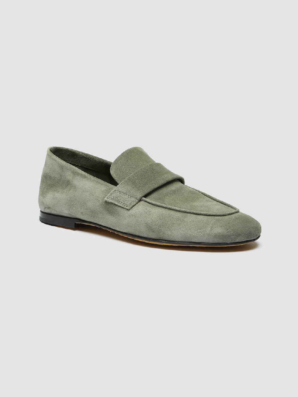Officine Creative BLAIR 001 Mocassini In Pelle Scamosciata Verde