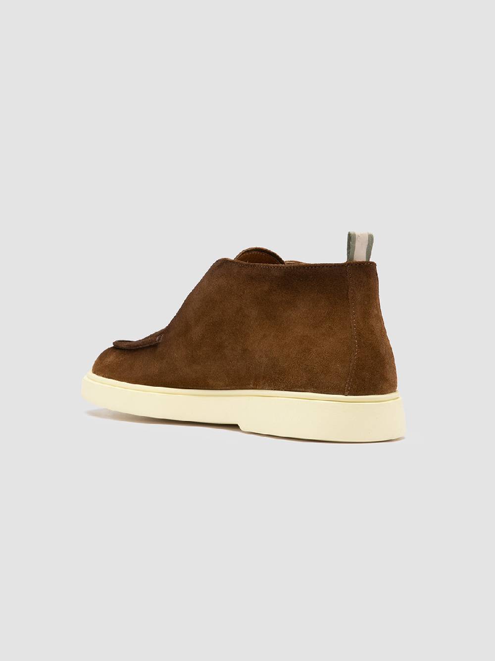 Officine Creative BONES 003 Stivaletti Chukka In Pelle Scamosciata Marrone