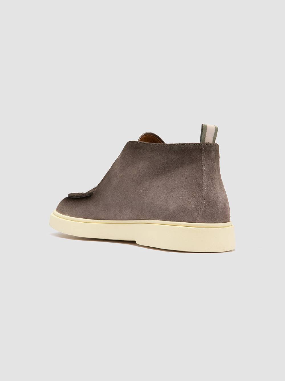 Officine Creative BONES 003 Stivaletti Chukka In Pelle Scamosciata Tortora