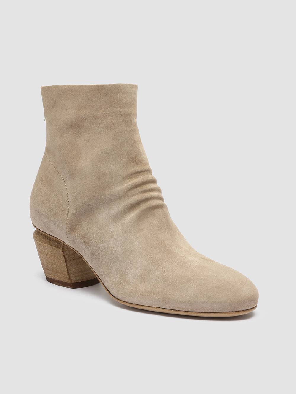 Officine Creative BONNIE 001 Stivaletti In Pelle Scamosciata Marrone