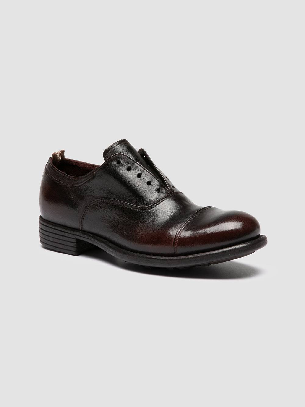 Officine Creative CALIXTE 003 Oxford In Pelle Marrone