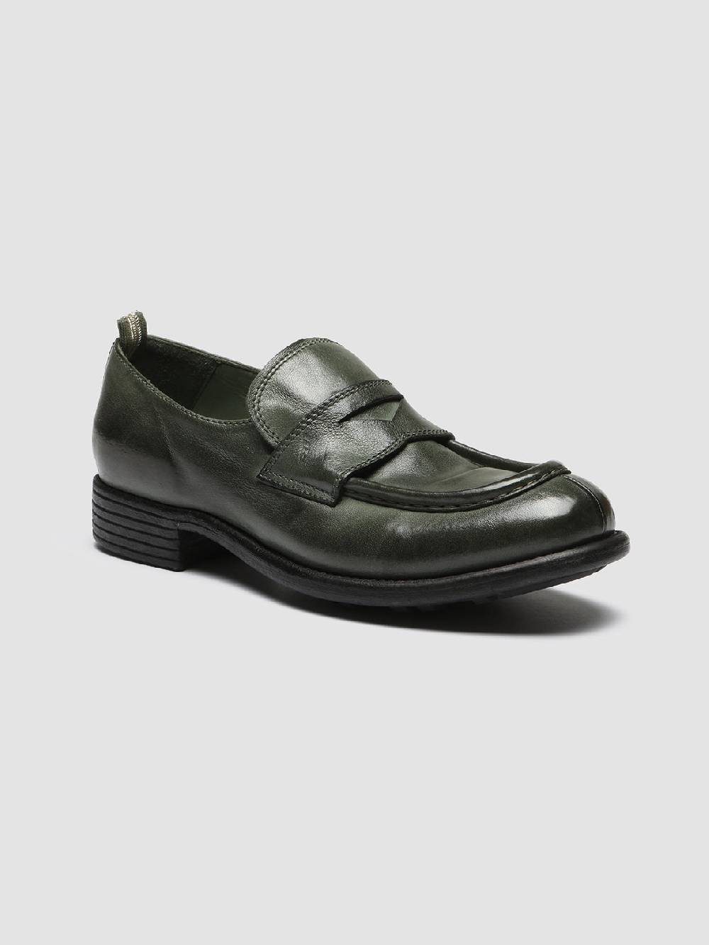 Officine Creative CALIXTE 020 Mocassini In Pelle Verde