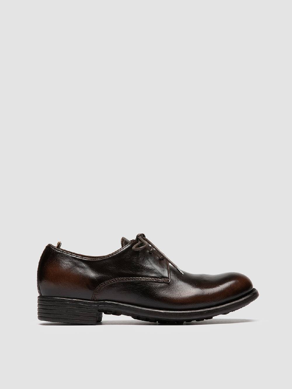 Officine Creative CALIXTE 068 Derby in Pelle Marrone Officine Creative CALIXTE 068 Derby in Pelle Marrone