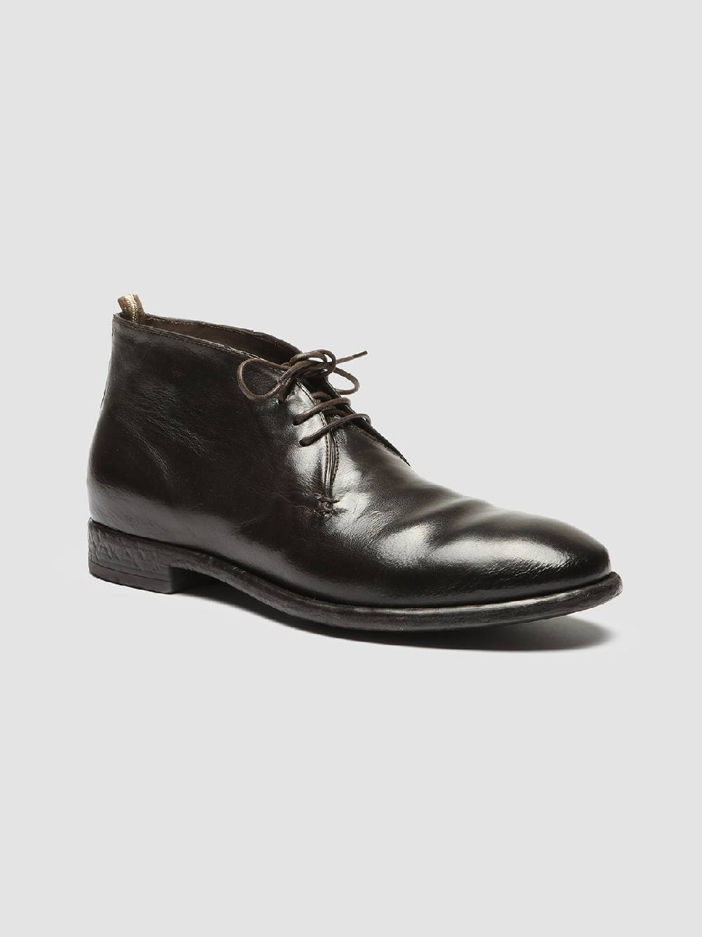 Officine Creative CETON 685 Stivali Chukka In Pelle Marrone
