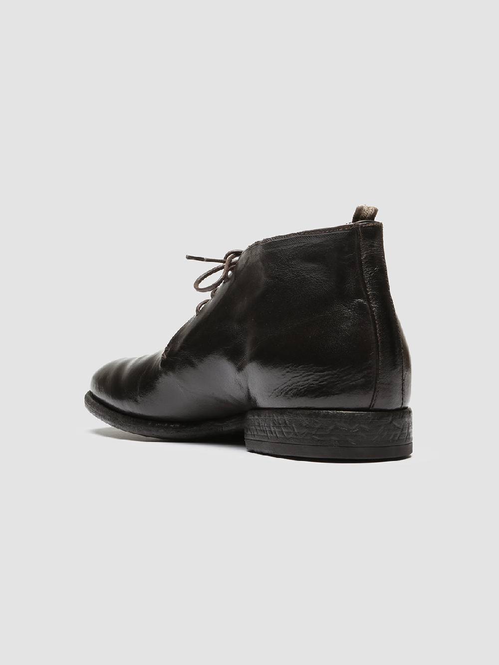 Officine Creative CETON 685 Stivali Chukka In Pelle Marrone