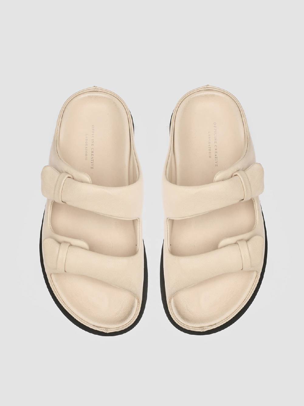 Officine Creative CHORA 101 Sandali In Pelle Bianca