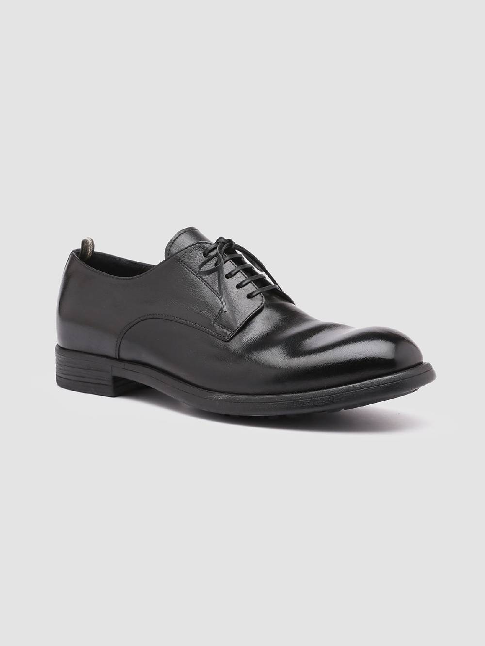 Officine Creative CHRONICLE 001 Derby In Pelle Nera