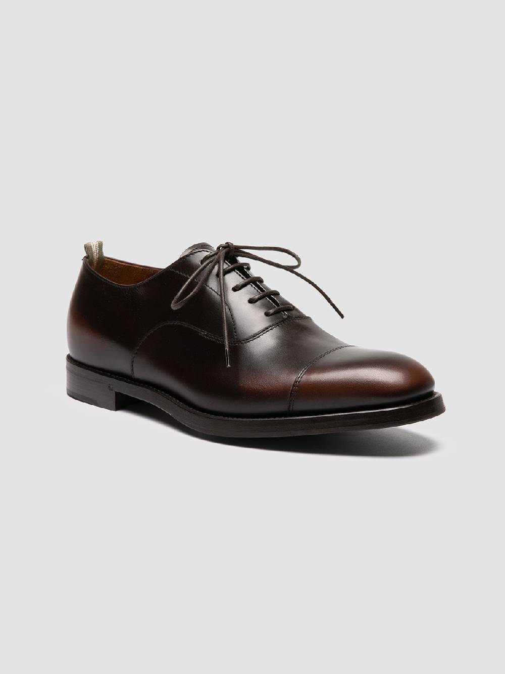Officine Creative CONSULTANT 003 Oxford In Pelle Marrone