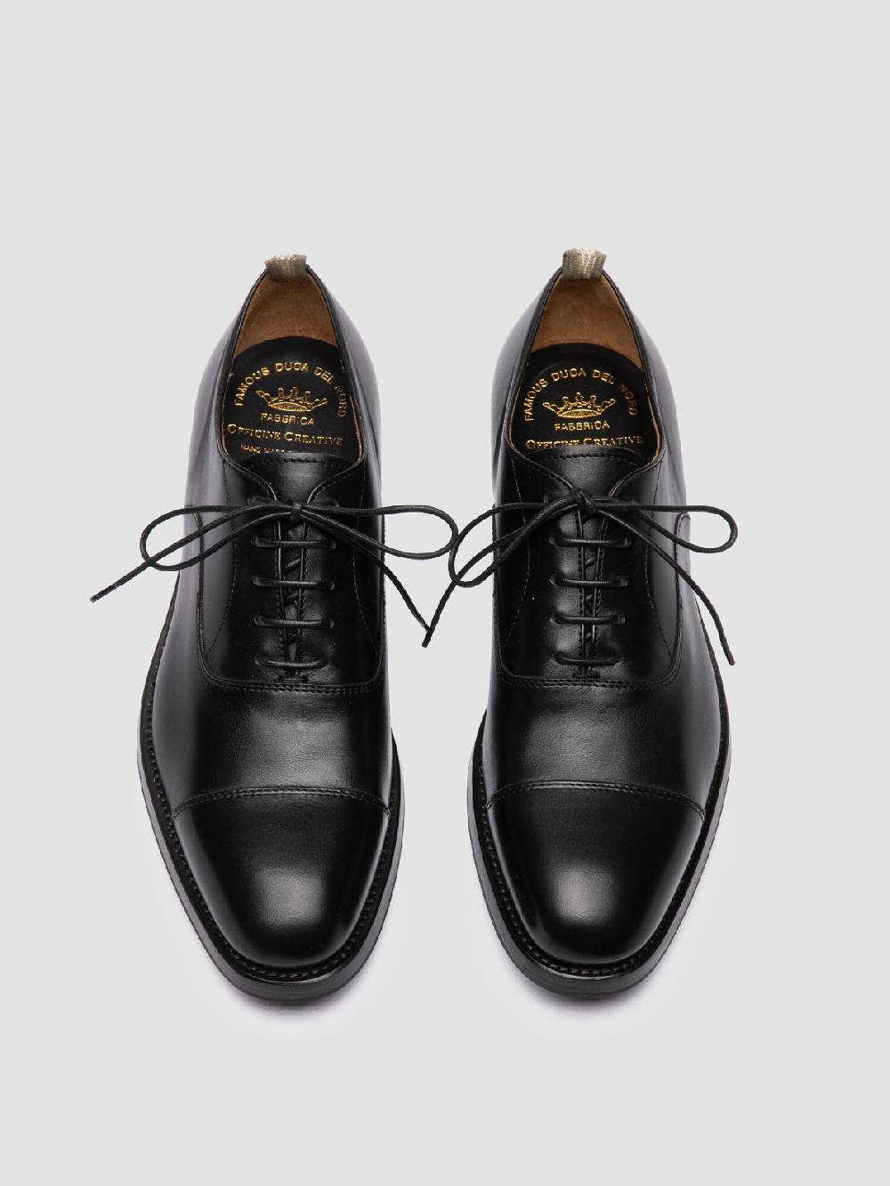 Officine Creative CONSULTANT 003 Oxford In Pelle Nera