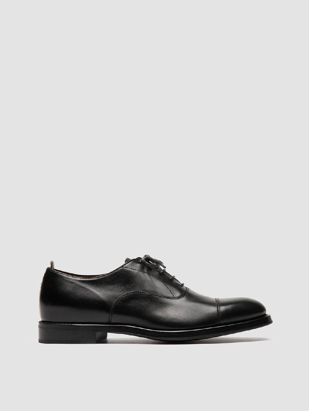 Officine Creative CONSULTANT 003 Oxford in Pelle Nera