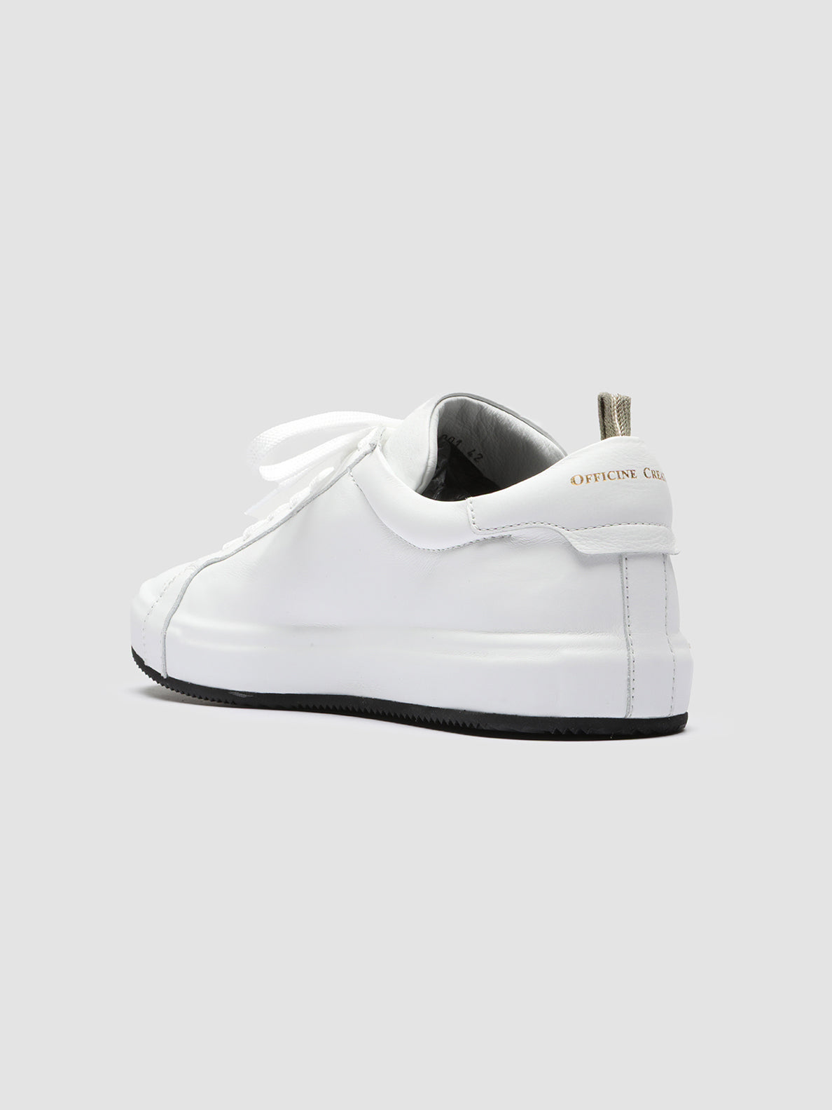 Officine Creative CORE 001 Sneakers In Pelle Bianca
