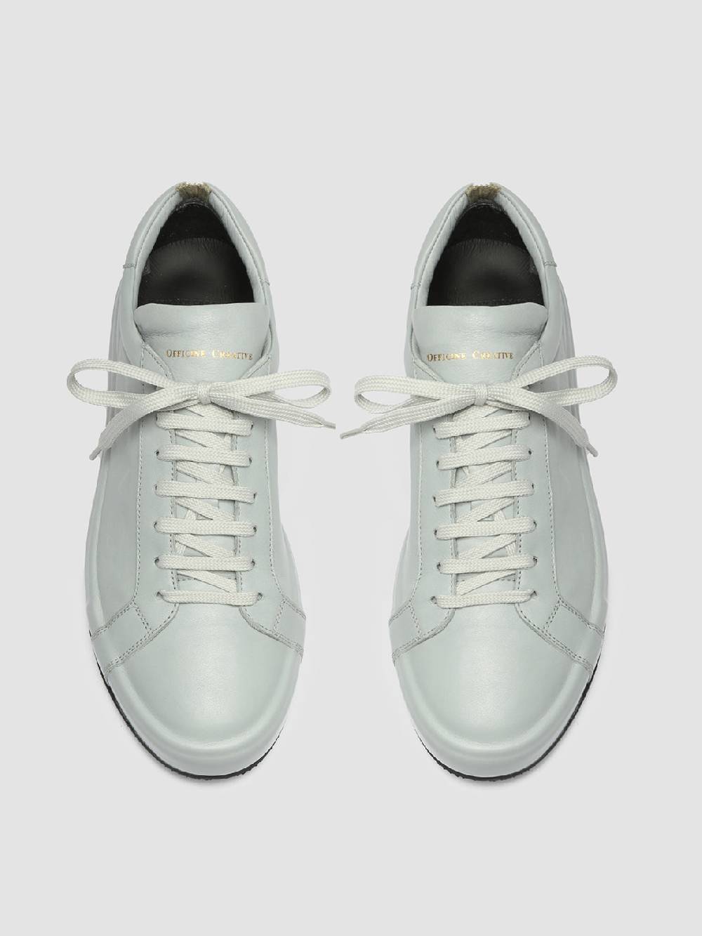 Officine Creative CORE 001 Sneakers In Pelle Grigia