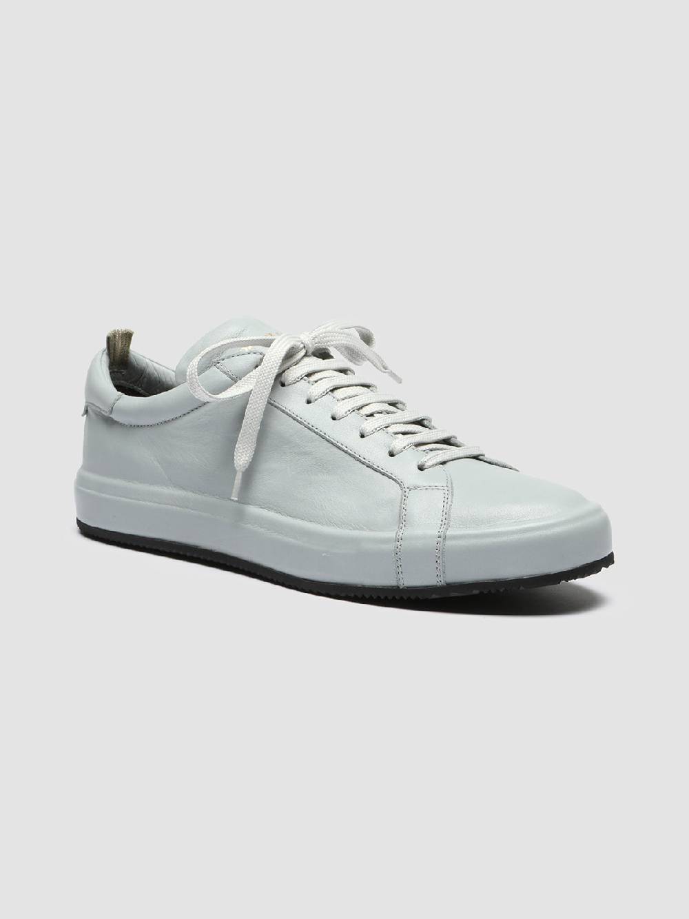 Officine Creative CORE 001 Sneakers In Pelle Grigia