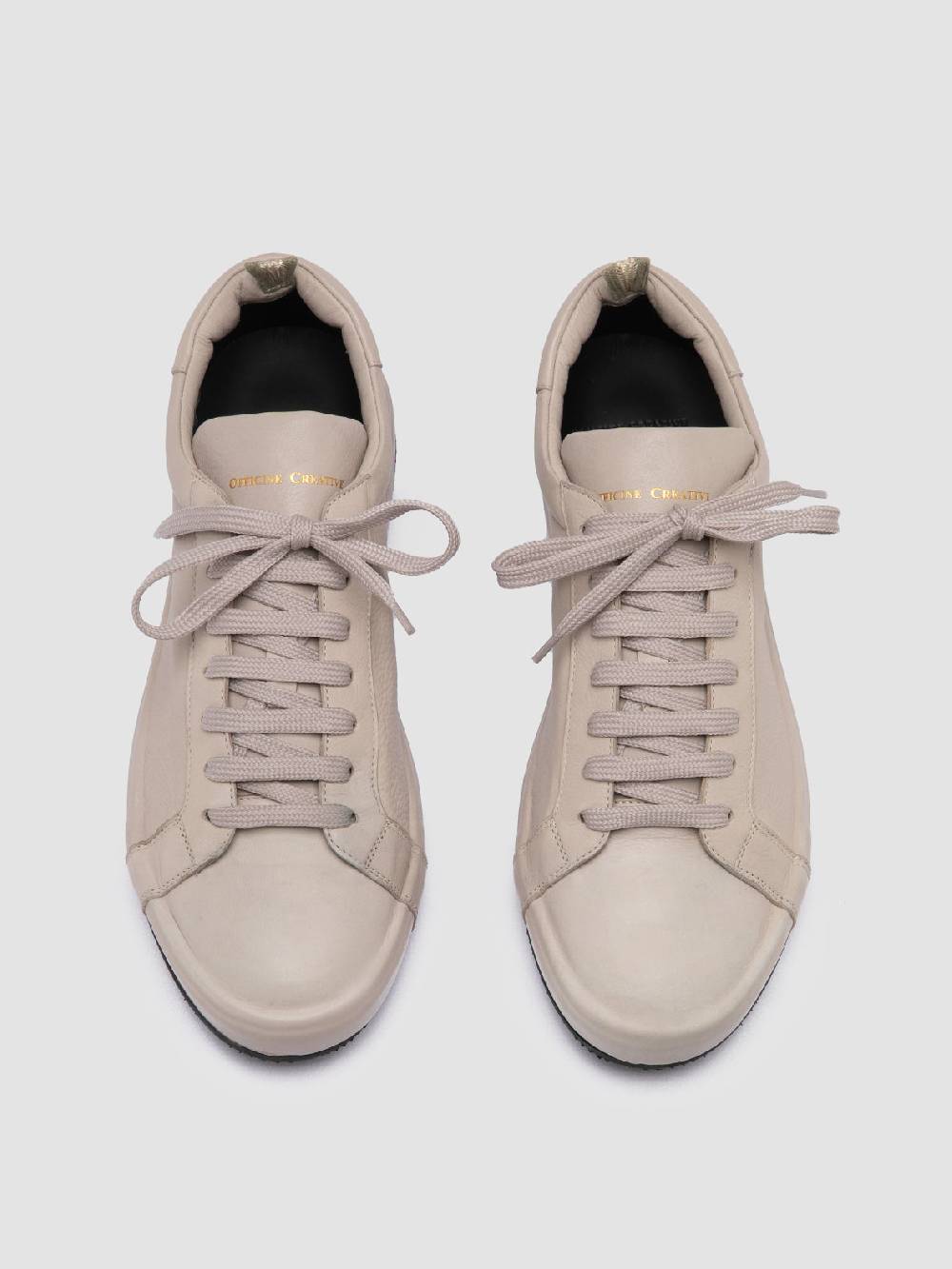 Officine Creative CORE 001 Sneakers In Pelle Grigia