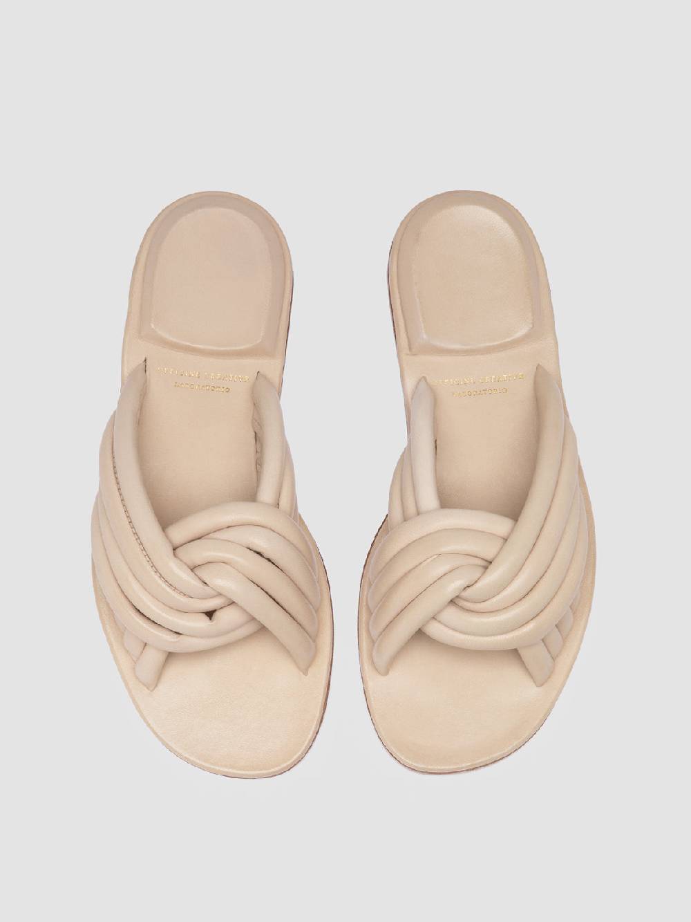 Officine Creative CYBILLE 004 Sandali In Pelle Bianca