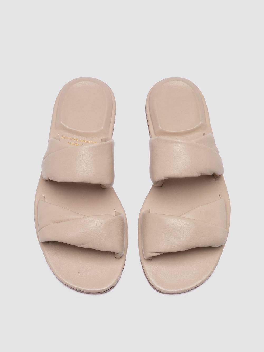 Officine Creative CYBILLE 009 Sandali In Pelle Avorio