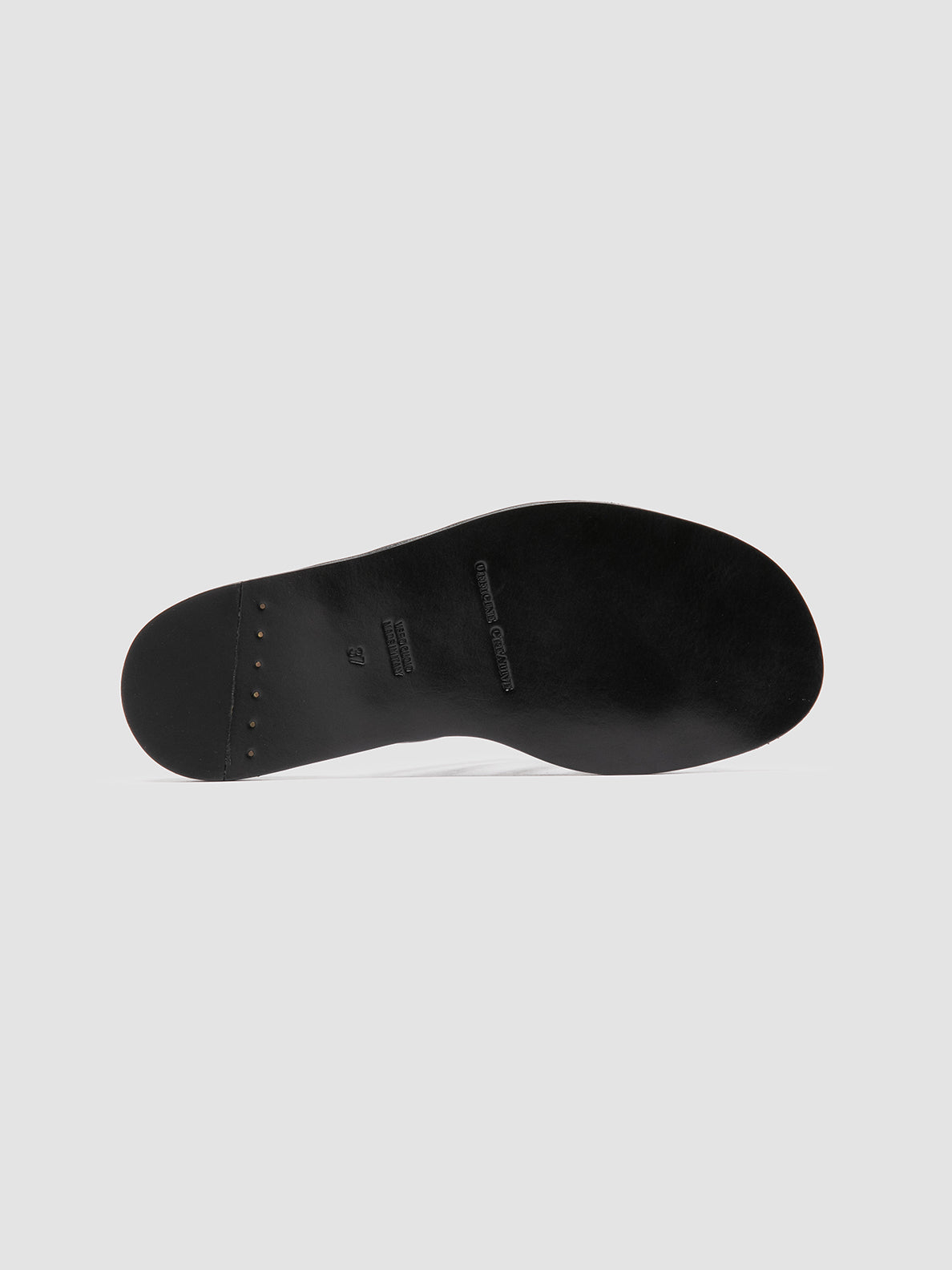 Officine Creative CYBILLE 016 Sandali Slide In Pelle Nera