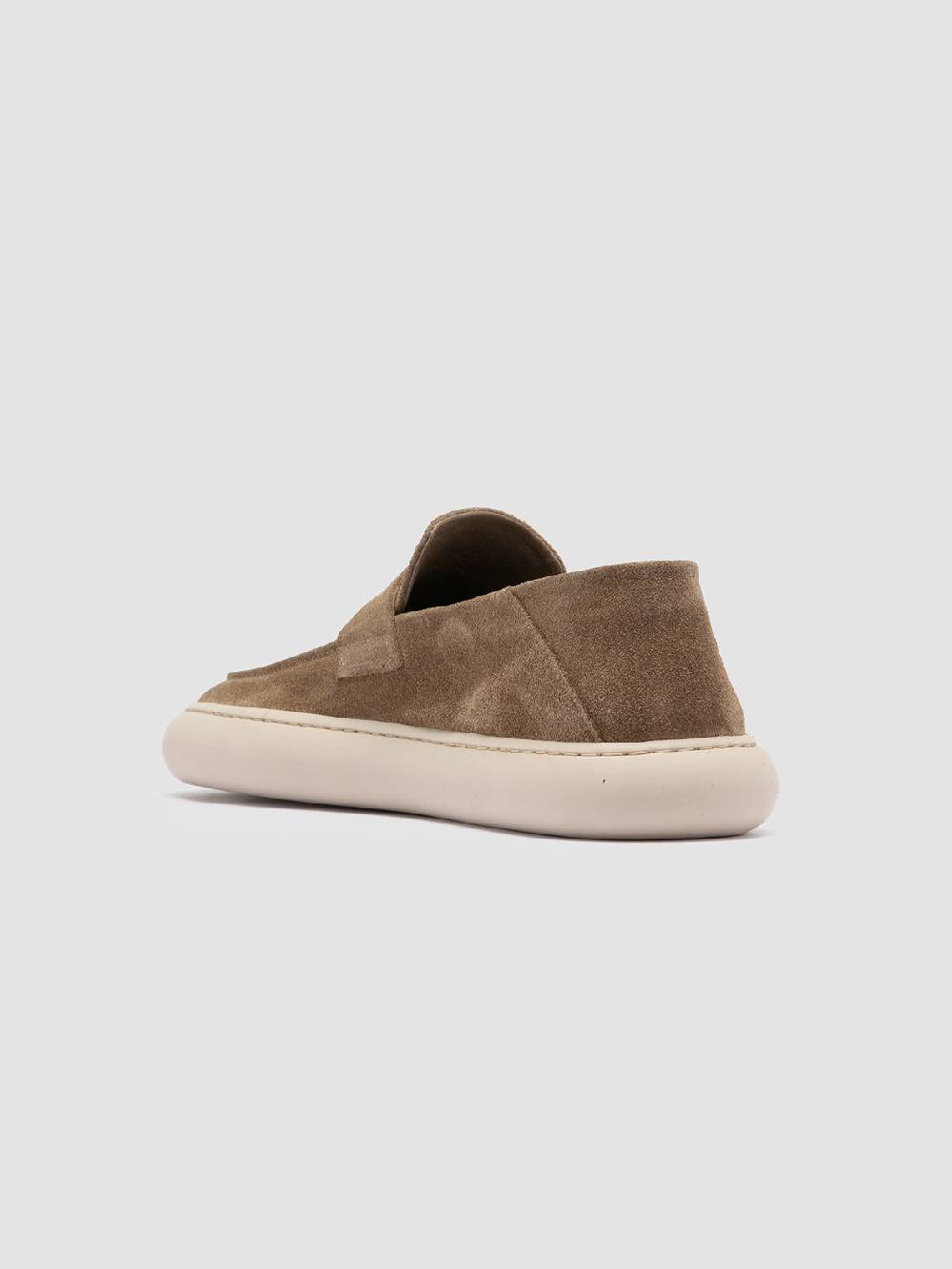 Officine Creative DINGHY 101 Sneakers Basse In Pelle Scamosciata Tortora