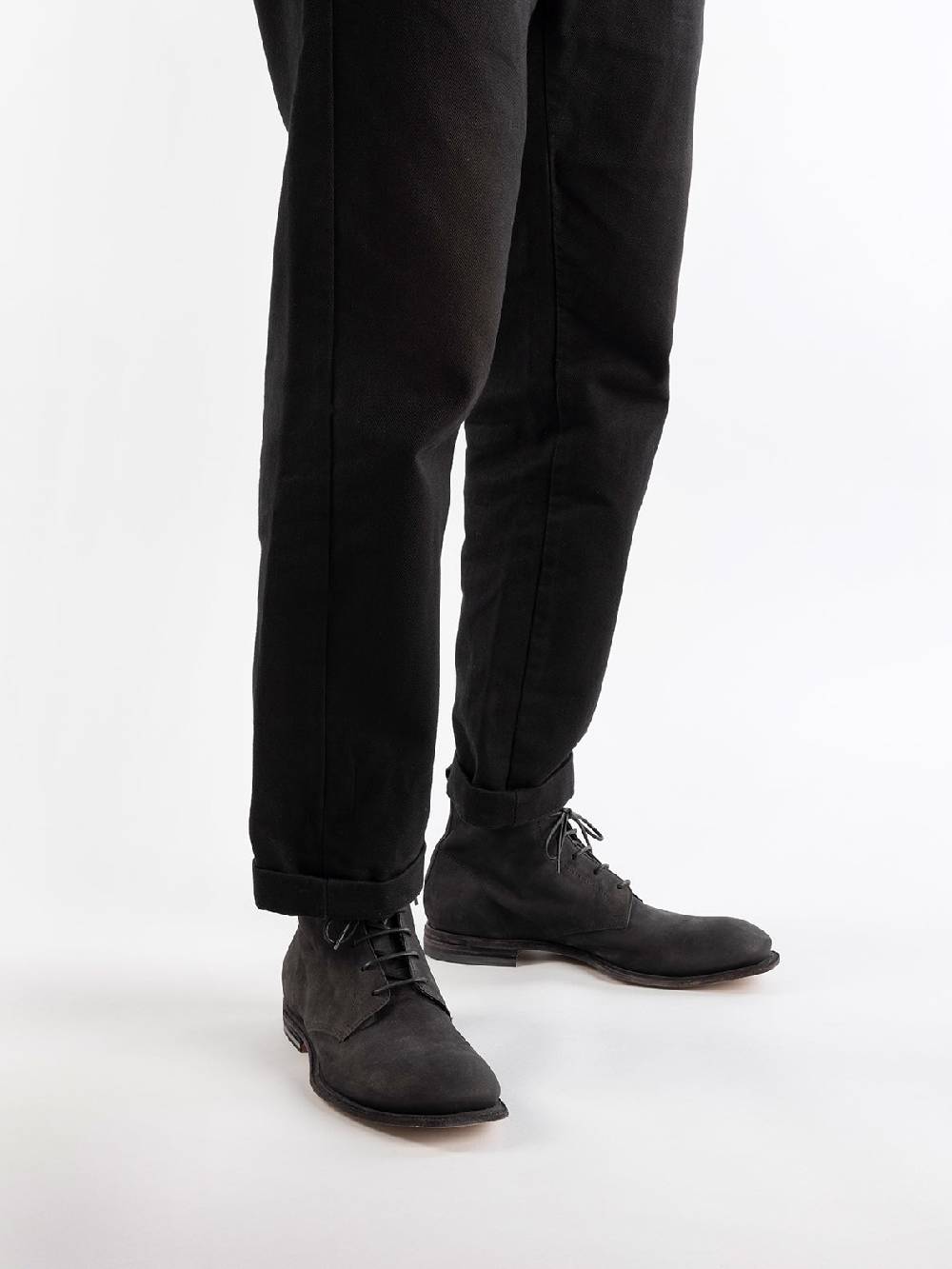 Officine Creative DURGA 002 Stivaletti In Pelle Scamosciata Nera