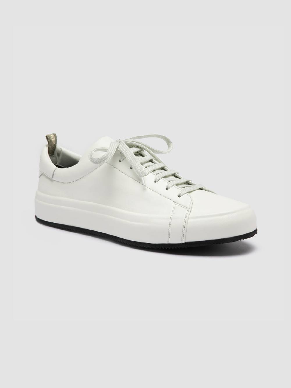 Officine Creative EASY 001 Sneakers Basse In Pelle Bianca