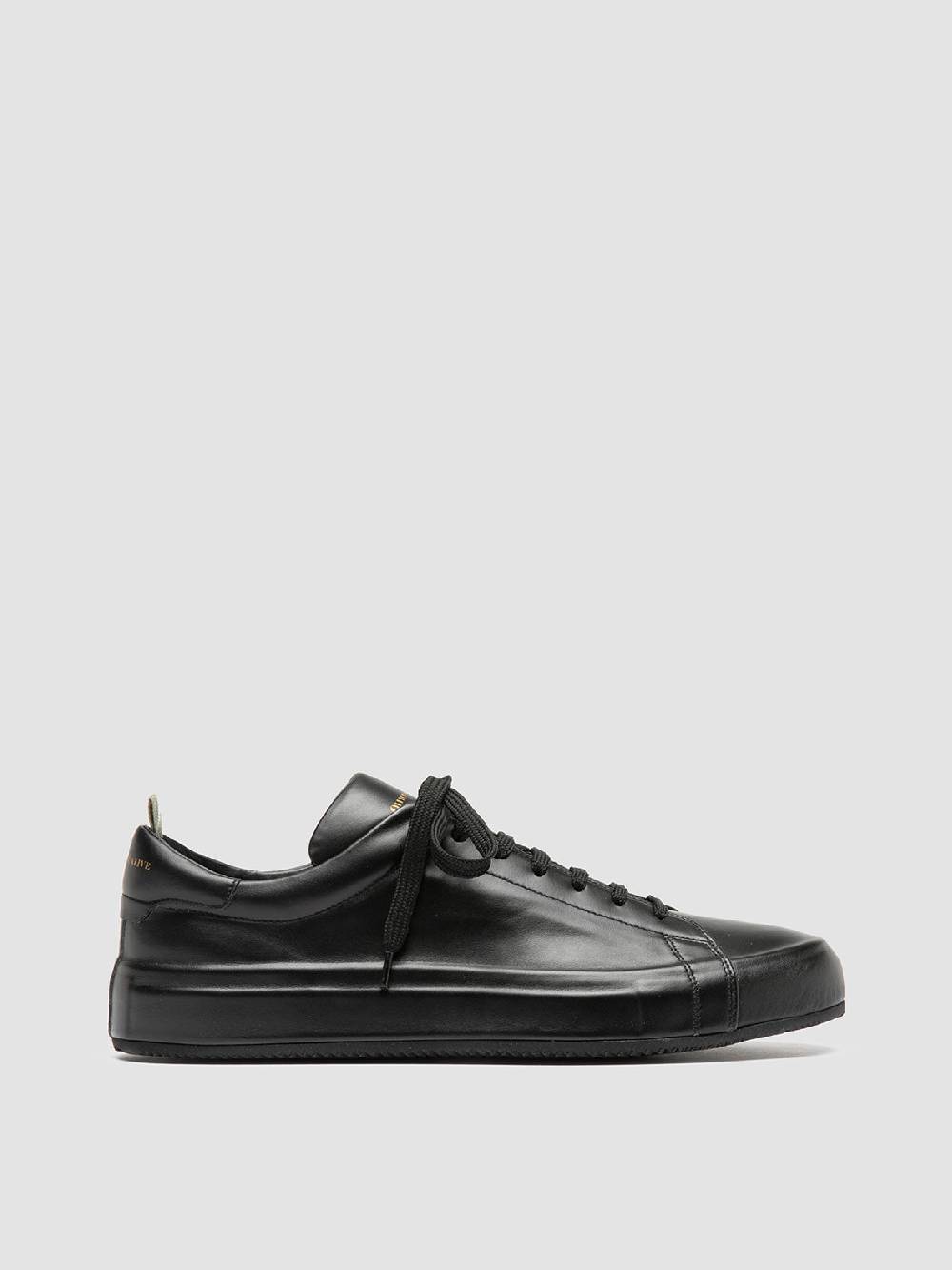 Officine Creative EASY 001 Sneakers Basse in Pelle Nera