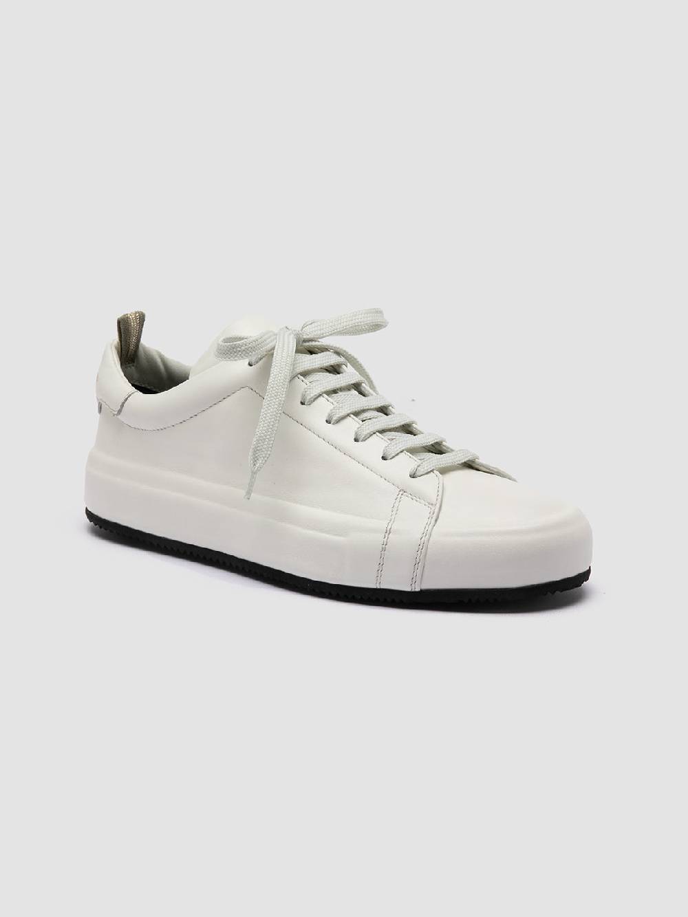 Officine Creative EASY 101 Sneakers Basse In Pelle Bianca